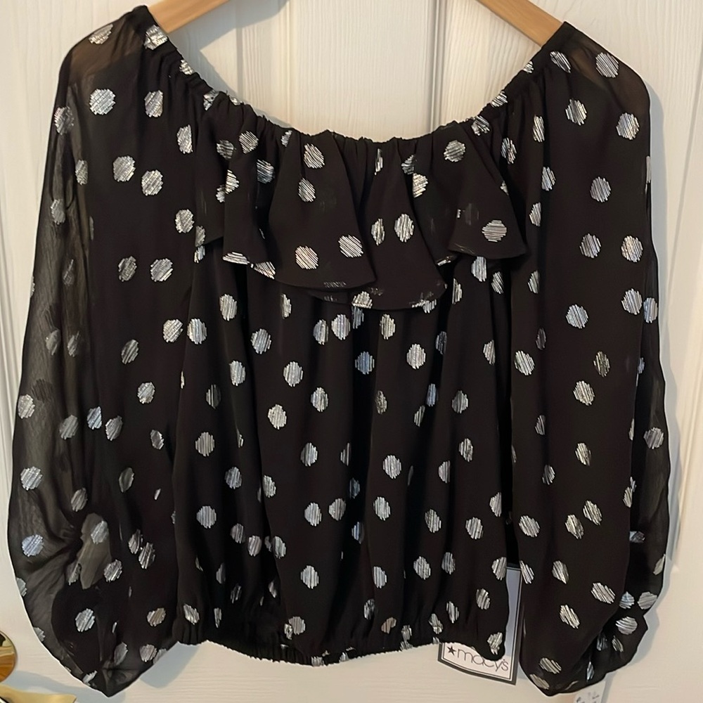 Ruffle Front Top